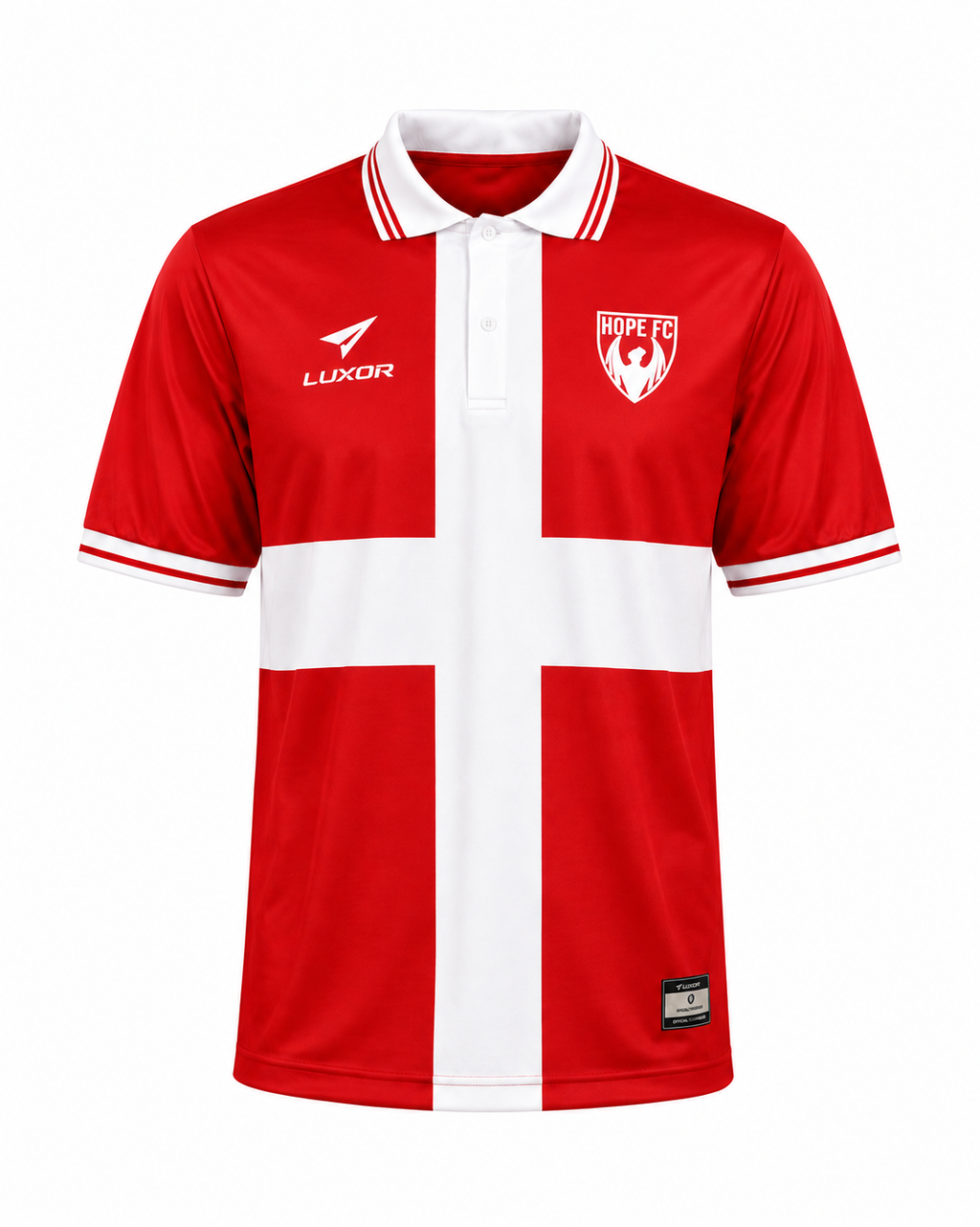 HOPE FC Away Jersey Short Sleeve Red