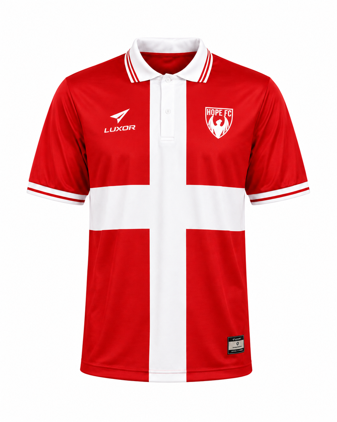 HOPE FC Away Jersey Short Sleeve Red